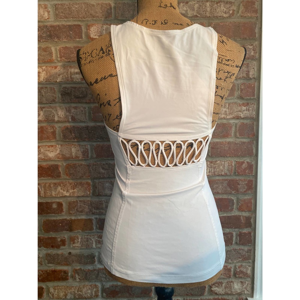Lululemon Athletica White Tank Top